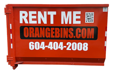 Surrey dumpster bin rental from www.orangebins.ca