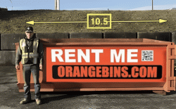 12 yard dumpster bin rental West Vancouver from Orange Bins
