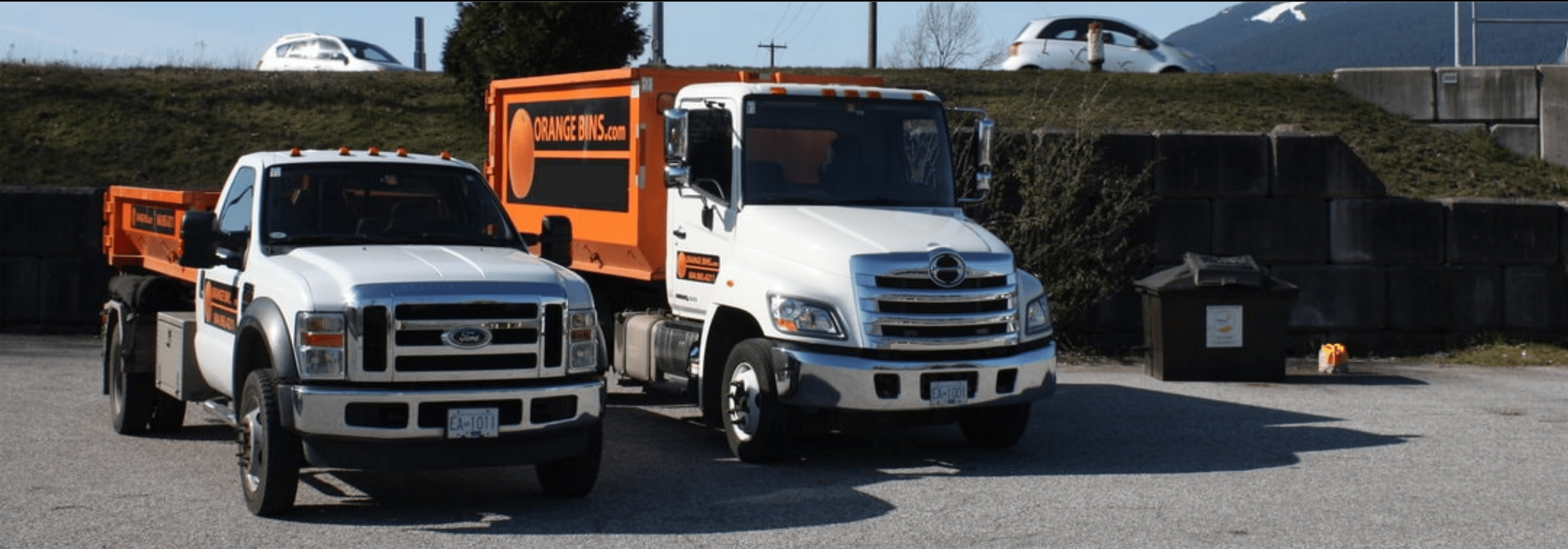 Orange Bins Dumpster Bin Rental Burnaby