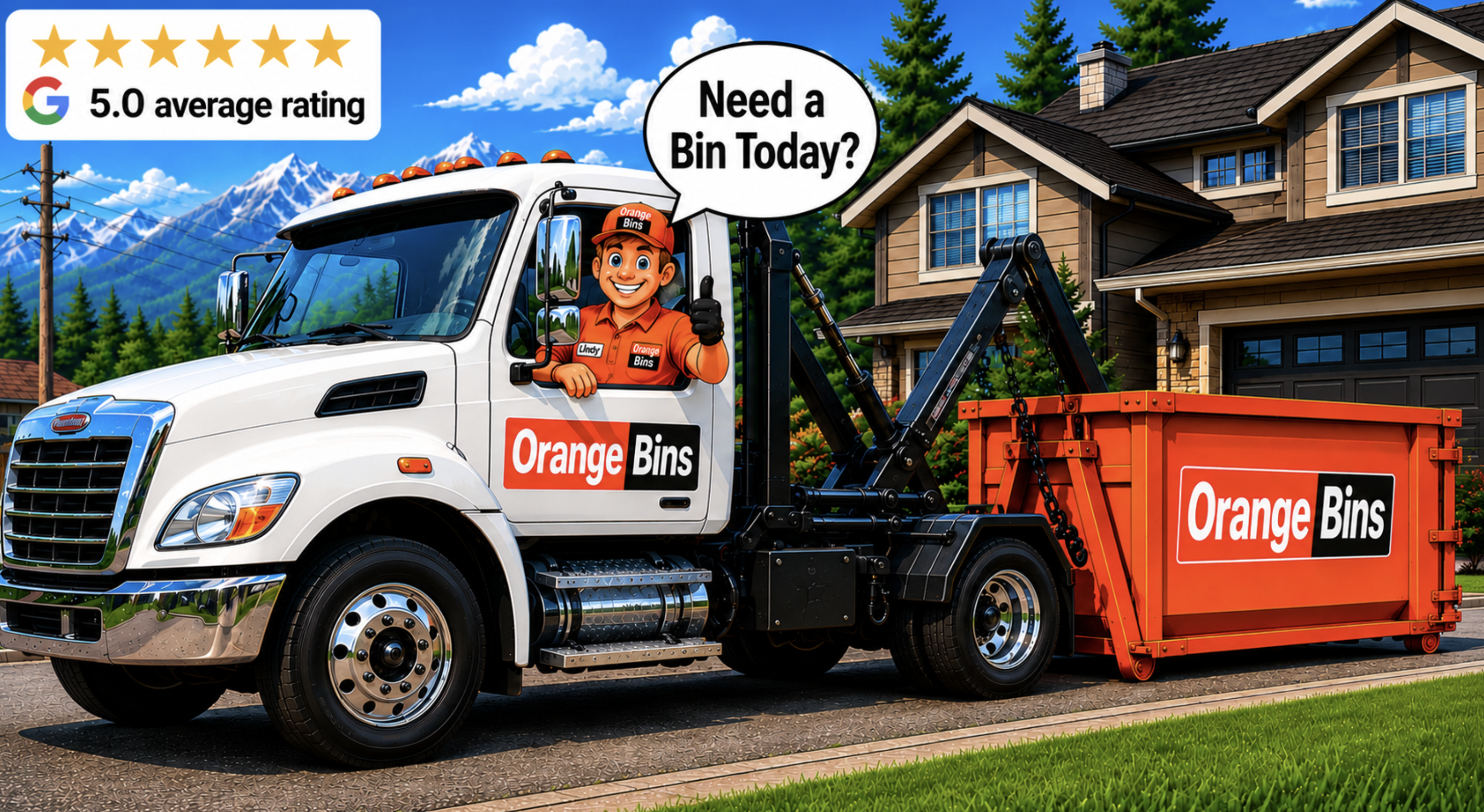 Disposal Bin Rental Vancouver from Orange Bins