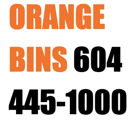bin rental from Orange Bins